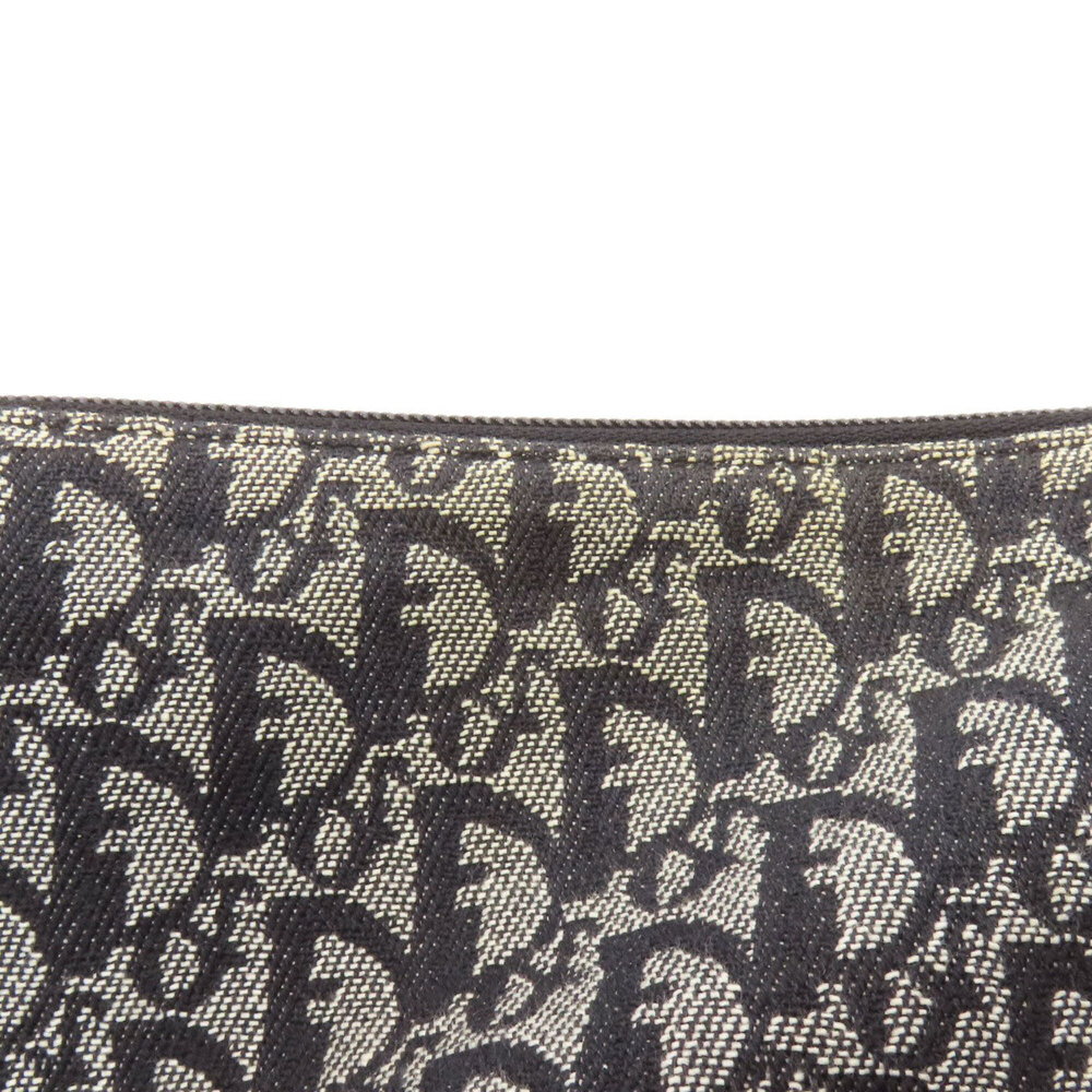 CHRISTIAN DIOR Black Canvas Trotter Shoulder Bag - Picture 11 of 16